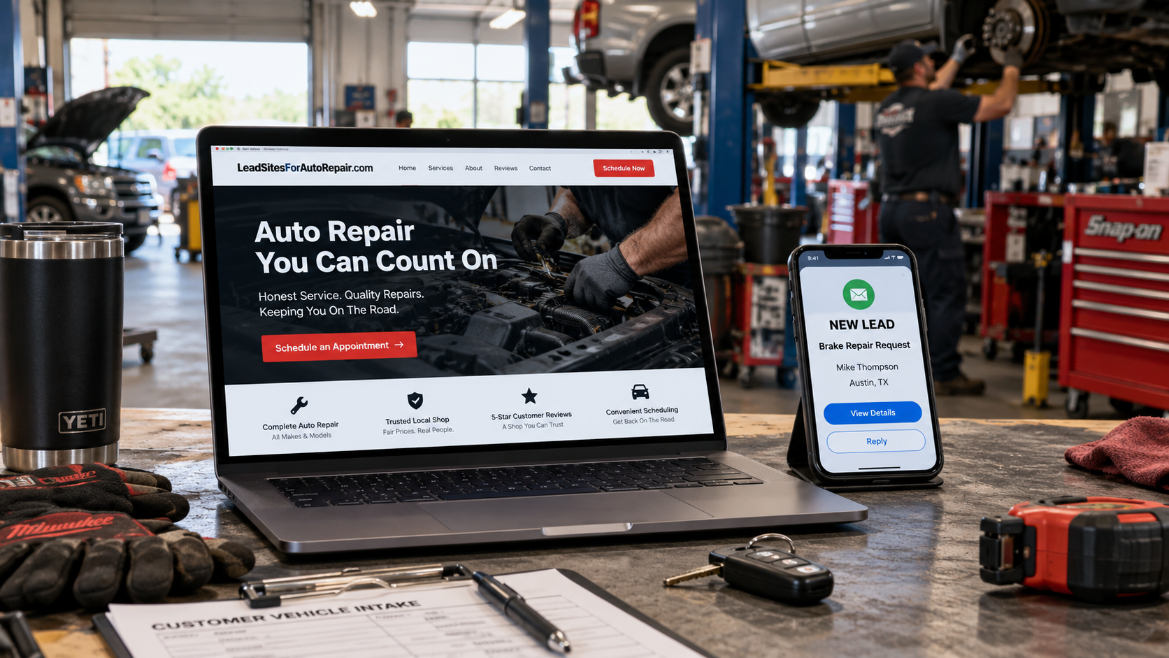 Everything included with your ClientCapture website